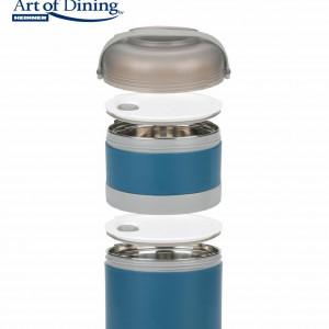 Caserola termica dubla, Heinner, Art of Dining, 920 ml, Multicolor - Img 3