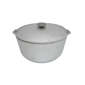 Ceaun cu capac si toarta din aluminiu, capacitate 25 l - Img 2