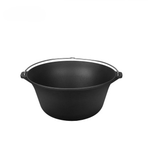 Ceaun din fonta pura, 49x23 cm, Capacitate 22 L, Cooking by Heinner