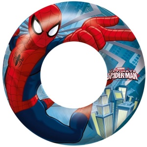 Colac gonflabil pentru copii 3-6 ani, greutate maxima 18-30 kg, Spider Man