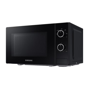 Cuptor cu microunde Samsung MS20A3010AL, 20 L, 700 W, 5 trepte de putere, control mecanic, functie decongelare, temporizator, iluminare LED, Negru