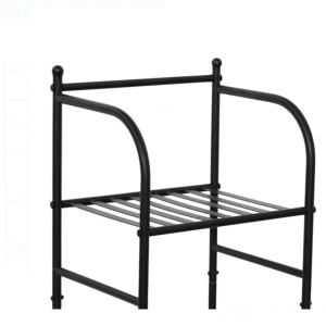 Etajera metalica cu 4 rafturi, dimensiune 33.5 x 27.5 x 116 cm - Img 3