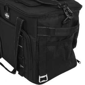 Geanta izoterma neagra, dimensiune 33x23x28 cm, capacitate 21 l - Img 4