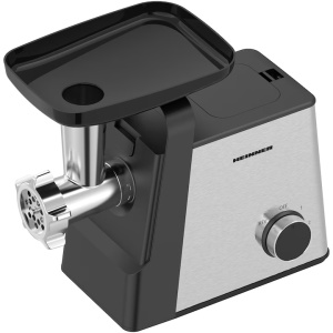 Masina de tocat Heinner Meatmaster HMG-2100SS3, 2100W, accesoriu rosii, Kibbe si carnati, capacitate tocare 1.8kg/min, 2 viteze, functie reverse - Img 3