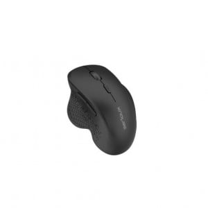 Mouse Serioux Glide 515, 1600 dpi, click silentios, ergonomic, negru - Img 5