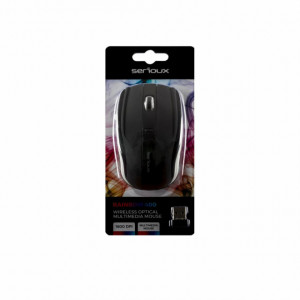 MOUSE SERIOUX RAINBOW400 WR BLACK USB - Img 1