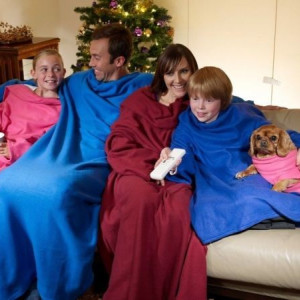 Patura cu maneci Snuggie - Img 2