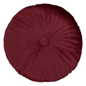 Perna decorativa pentru canapea, dimensiune 35x8 cm, Bordo catifelat