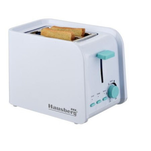 Prajitor de paine Hausberg HB-195, 750 W, capacitate 2 felii, 6 trepte reglare temperatura, Multicolor - Img 3