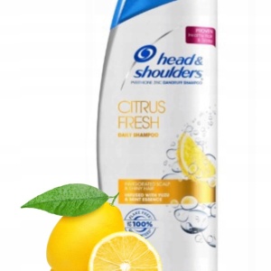 Sampon anti-matreata Head & Shoulders Citrus Fresh pentru par gras, 500 ml