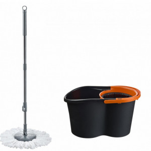 Set curatenie Jumbo Magic cu mop rotativ 360, galeata 16L - Img 1