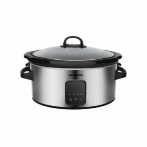 Slow cooker Heinner HSCK-C57IXBK, 220 W, capacitate 5.7 L, vas ceramic, Display LED - Img 2