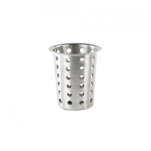 Suport ustensile inox, Vanora Home VN-JKCH-5551, 11.5 x 14 cm