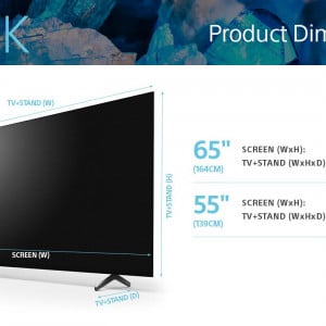 Televizor Sony OLED 55A75K, 139 cm, Smart Google TV, 4K Ultra HD, 100 Hz, Clasa G - Img 3