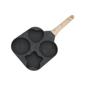 Tigaie cu 4 compartimente, acoperire ceramica, dimensiune forma 19x19 cm, baza inductie - Img 2