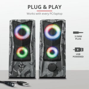 Trust GXT 606 Javv RGB Speaker Set 2.0 - Img 3