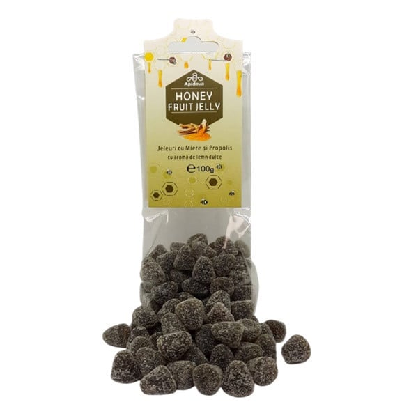 Jeleuri cu Miere, Propolis și Lemn dulce 100g