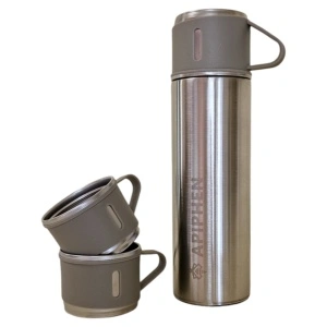 Sticlă INOX cu 3 căni - 350ml