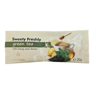 plic de ceai verde cu miere si lamaie Sweety Freshly