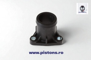 Carcasă Termostat Motor JCB 444 DieselMax - Cod 320/04890 - Aluminiu Turnat