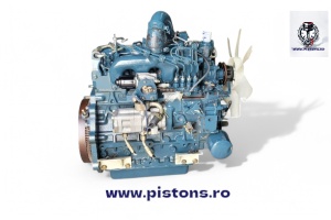 Motor complet Kubota V1512 - cca. 200h functionare! - Img 5