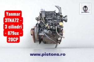 Motor complet Yanmar 3TNA72 - 879cc - 20CP