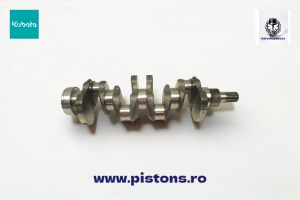 Vibrochen (arbore cotit) - motor Kubota V3300 - V3300T - V3800 - 1G529-23010, 1G574-23010, 1C020-23010, 1C020-23012, 1C025-23010, 1C010-23012, 1C050-23010, 6680734, 4137930