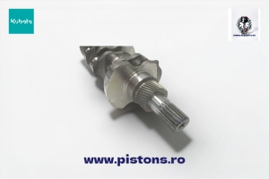 Vibrochen (arbore cotit) - motor Kubota V3300 - V3300T - V3800 - 1G529-23010, 1G574-23010, 1C020-23010, 1C020-23012, 1C025-23010, 1C010-23012, 1C050-23010, 6680734, 4137930 - Img 2