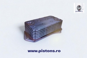 Răcitor Ulei Motor (Termoflot) JCB 444 DieselMax - Cod 320/40067 - Ansamblu Turbo 6 Plăci