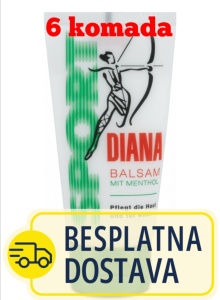 Sportska krema protiv bolova u multipakovanju - Diana Balsam 75 ml – 6 komada