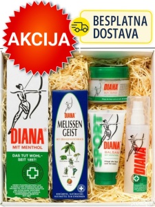 Diana wellness paket – 5 proizvoda za negu i osveženje