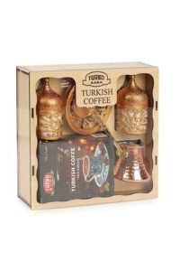 Set za kafu u zlatnoj boji – kvalitetan komplet za ljubitelje turske kafe