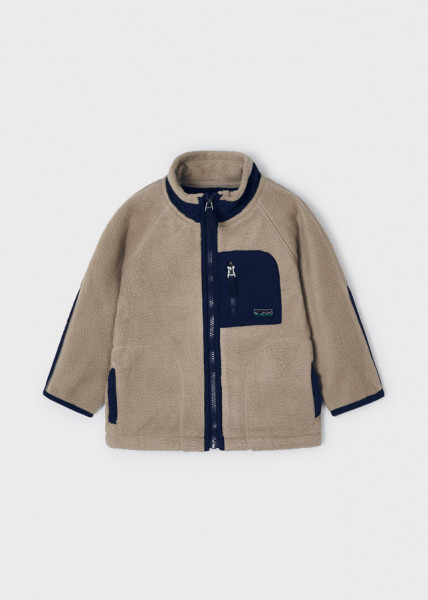 Jacheta fleece bej