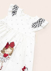rochie vara pentru fete cu model catelusi - material bumbac, producator Mayoral