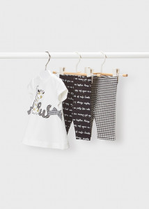 Set vara fete, tricou, colanti, bumbac, producator Mayoral