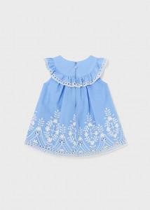 Rochie bleu broderie - Img 2