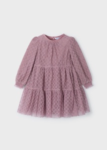 Rochie tulle roz - Img 1