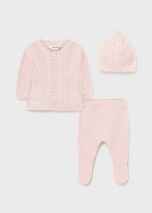 Set nordic tricot trei piese - Img 1