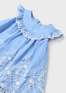 rochie bumbac broderie Mayoral