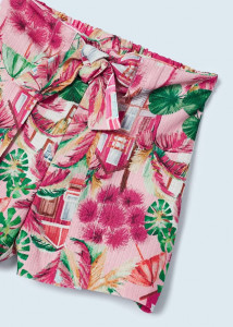 set vara bete bumbac organic, bluza si pantaloni scurti - producator Mayoral