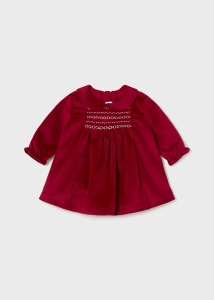 Rochie rosie de catifea - Img 1
