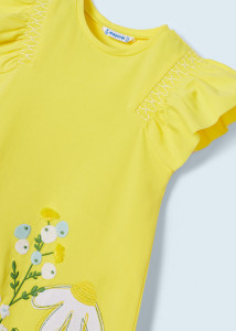 rochie vara fete model flori din bumbac - Mayoral