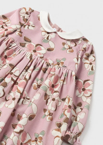 Rochie roz cu guleras - Img 3