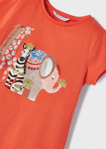 set vara fete bumbac sustenabil, bluza si colanti - producator Mayoral