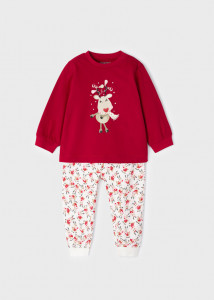 Pijama pentru gradinita cu saculet de depozitare - Img 1