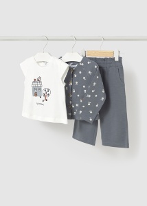 set 3 piese casual gri - Img 1
