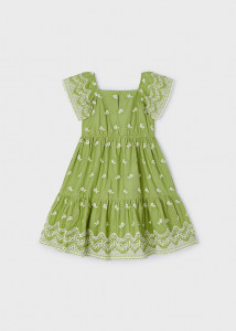 Rochie verde brodata - Img 4