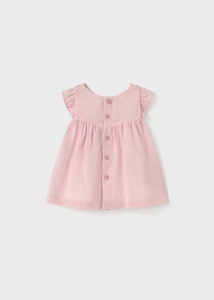 rochie roz cu platcuta - Img 2