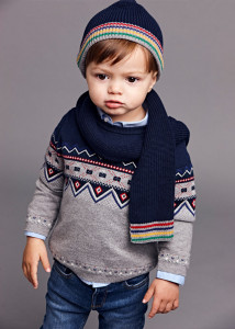 Pulover cu lana model scandinav - Img 1