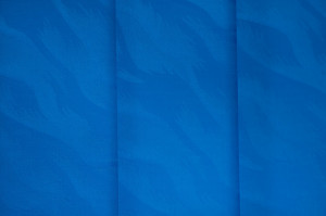 Szalagfüggöny, textil lamellas árnyékoló függöny 127mm - Beata 9617 kék - Img 3